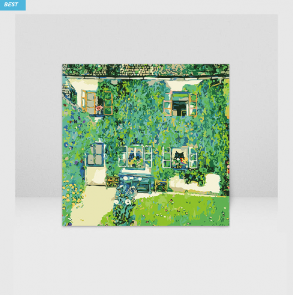 마이허니블리,국내자체제작 고급 DIY명화그리기세트 (정방형 45x45cm 컬렉션)